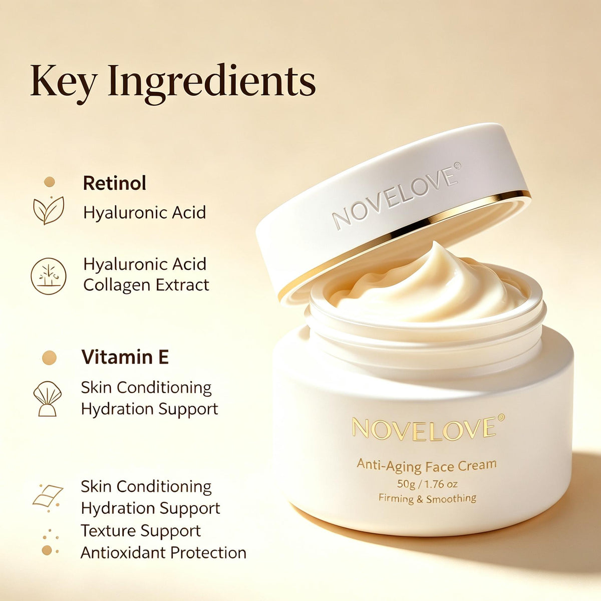 NOVELOVE® Anti-Aging Face Cream